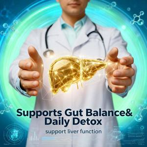 Pó Detox de Espectro Completo de Marca Privada, Limpeza Natural do Fígado com Ervas, Limpeza de Toxinas para Saúde Digestiva e Suporte Imunológico - Product Image 2