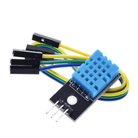 Module de capteur de température et d'humidité DHT11, capteur numérique de température et d'humidité 3.3V-5V avec fils Dupont