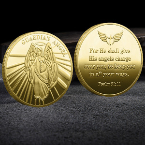 Monedas conmemorativas de metal personalizadas, moneda conmemorativa de Ángel guardián, moneda 3D de <span class=keywords><strong>patrullero</strong></span> de la naturaleza, insignia de moneda de desafío, acuñación - Product Image 1