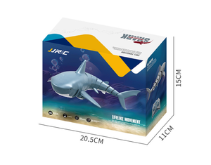 <span class=keywords><strong>Bateau</strong></span> télécommandé amusant JJRC S10, jouets requin, 2.4G, 20 minutes, jouets électriques de simulation imperméables pour enfants, cadeaux de Noël - Product Image 6