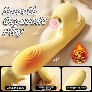 Heated Constant Temperature Rechargeable <b>Vibrator</b>, Sex Toy, Female Rabbit <b>Vibrator</b> with Stimulation - Product Image 3