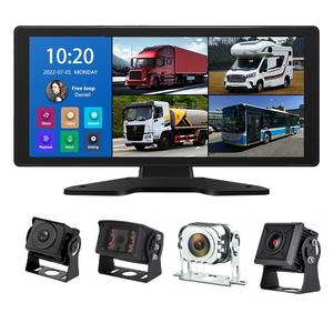 10 \ "10,36 pulgadas 4K pantalla táctil Dash Cam 360 BSD camión coche AI alarma Monitor grabadora de vídeo con 32G-128g grabadora de conducción - Product Image 5