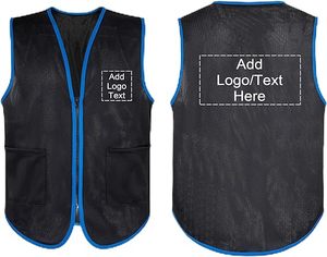 Chaleco de Uniforme Profesional para Supermercado, Ligero y Transpirable, con Múltiples Bolsillos para Personal, Cajeros y Clérigos de Inventario - Product Image 2