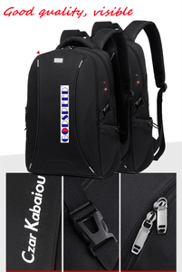 Sac à dos pour ordinateur portable GODSPEED <span class=keywords><strong>2022</strong></span>, imperméable, avec port USB, pour les voyages d'affaires, pour hommes - Product Image 4