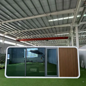 Rumah Kontainer Kapsul Berkualitas Tinggi, Villa Modular Prefabrikasi, Apartemen Panel Sandwich Baja, Desain Modern, Garansi 2 Tahun - Product Image 3