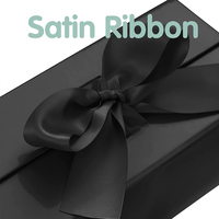 Boîte plate pliable en papier recyclé personnalisée, logo personnalisé, boîte de rangement en carton de luxe, emballage avec ruban magnétique, boîtes cadeaux pour mariage