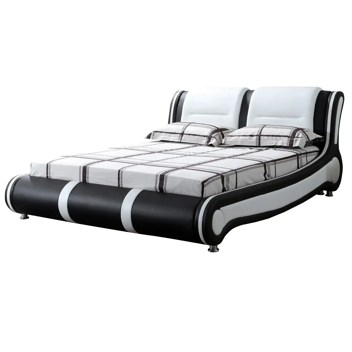 기능 스테레오 침대 음악 핫 세일 최신 디자인 퀸 사이즈 침대 로프트 침대 G1189 #