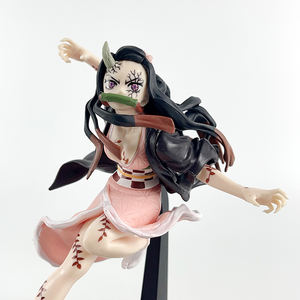 Collection de personnages d'anime japonais célèbres, modèle Kamado Tanjirou Nezuko, décoration, jouet de dessin animé, figurine d'action - Product Image 4