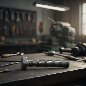 M12X70 Uni 5739 Zinc Iron Bolt Hex Head Threaded <b>Fastener</b> - Product Image 2