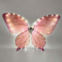 Jouet Papillon Volant LED avec Contrôle Bluetooth 2.4G, Aile Battante, Orphithoptère, Décoration Aile Bionique pour Enfants et Adultes, Cadeau de Fête