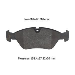 Plaquettes de frein avant D394-7284 pour BMW Série 5 <span class=keywords><strong>E34</strong></span> 518i/520i/525i/530i/535i/<span class=keywords><strong>524td</strong></span>/525tds 02/1987-12/1995 - Product Image 2