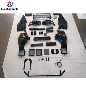 2019-2024Y para <span class=keywords><strong>Mercedes</strong></span> Clase G W463A G500 G350D <span class=keywords><strong>G400</strong></span> actualización G63 estilo Kit de carrocería parachoques de coche W464 G63 Sistemas de carrocería - Product Image 3