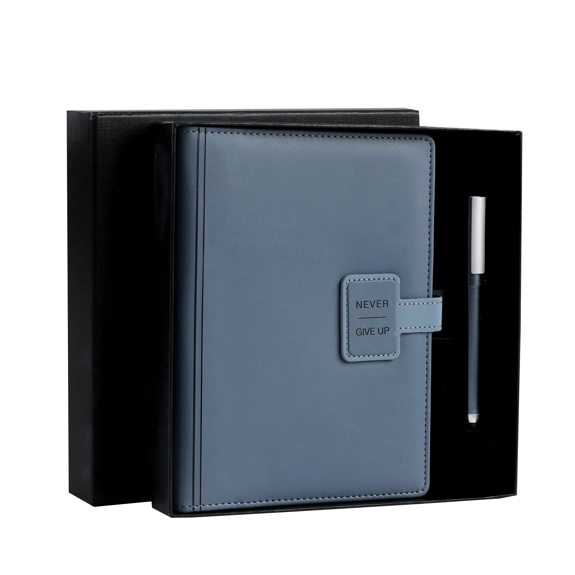 Aangepaste A5 Luxe 2024 Planner 6 Ring Binder Dagboek Losbladige Lederen Notebook Voor Cadeau