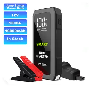 핫 세일 12V 자동차 점프 스타트 16800mAh 다기능 비상 차량 도구 배터리