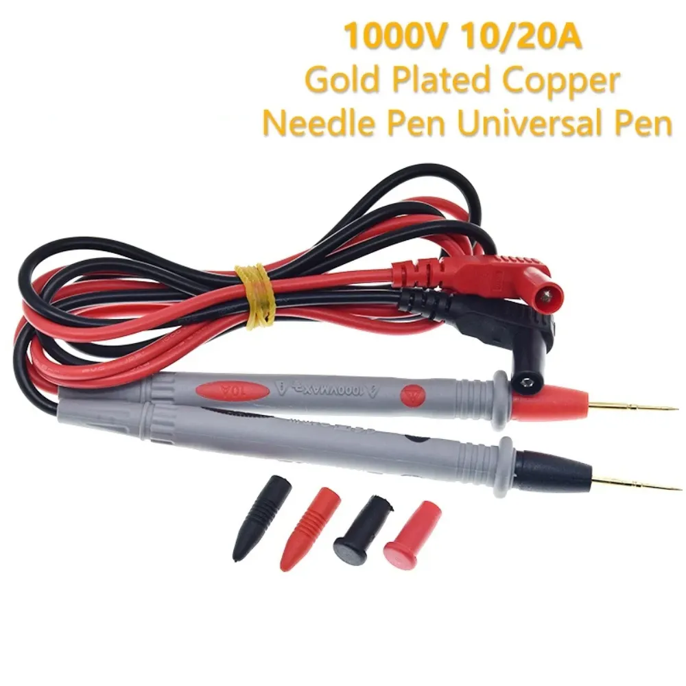 Multimeter Test Leads Universal Cable AC DC 1000V 20A 10A CAT III Measuring Probes Pen for Multi-Meter Tester Wire Tips