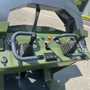 Omitech Brand New mini bơm được trang bị loader theo dõi 4WD Skid Steer lật cho vườn cây ăn trái cho Châu Âu và Mỹ khách hàng. - Product Image 4