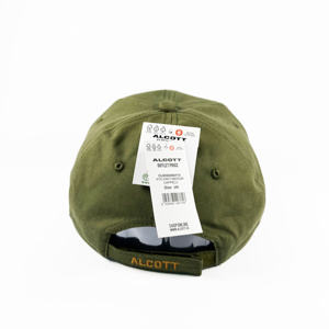 Professione verde scuro in pelle <span class=keywords><strong>Laber</strong></span> Embroid cappello 6 pannello Vintage Color Cap Unisex in poliestere semplice/cotone tessuto materiale - Product Image 6