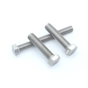 OEM custom and standard China construction bolts and nut SS304 SS316 316l SS410 Stainless steel Hex Head Bolt and Nut