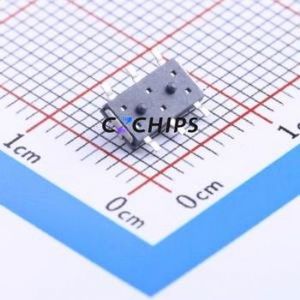 K3-1390S-E1 Slide Switch SMD Switch Double Pole Double Throw Rectangle Pin Header Gull Wing Type 6.6mm - Product Image 2