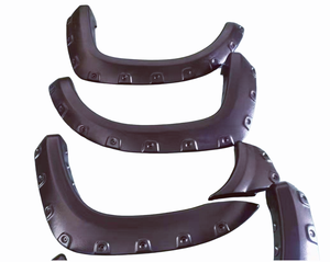 高品质 ABS 纹理黑色饰面口袋铆钉式前/后轮挡泥板，适用于 Tacoma 2012-2015 高性能版 - Product Image 4