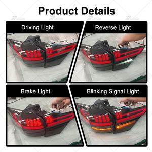 Feux arrière RAMAND RGB, pièces détachées automobiles pour Toyota Rush Perodua Aruz <span class=keywords><strong>Daihatsu</strong></span> Terios, état neuf - Product Image 5