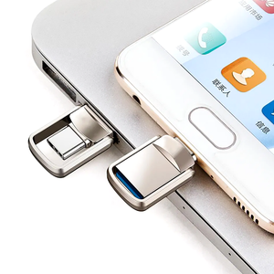 แฟลชไดรฟ์ USB 2.0 เมมโมรี่สติ๊ก ธัมบ์ไดรฟ์ แบบ Type C รุ่น Luxe พรีเมียม ตัวเรือนโลหะ แฟลชไดรฟ์ Type-C สำหรับ <span class=keywords><strong>iPhone</strong></span>/iPad/Android/PC - Product Image 4