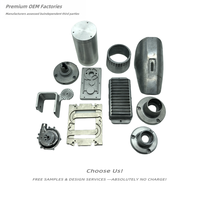 Dissipateur de chaleur de moulage sous pression en aluminium d'alliage A380/ADC12 usiné par CNC de précision pour des lumières de LED