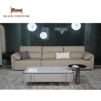 BLAINE 오리지널 310 공장 도매 거실 가구 전기 소파 소파 정품 가죽 스트레이트 디자인 안락 의자 소파