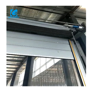 Puerta de Garaje Seccional Manual de Acero Inoxidable Goldway para Uso Exterior en Almacenes y <span class=keywords><strong>Apartamentos</strong></span> - Product Image 2
