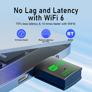 WIFI6แบนด์คู่ AX900 USB ดองเกิลมินิ5G อะแดปเตอร์เครือข่ายที่มีบลูทูธเชื่อมต่อการ์ดไร้สายภายใน - Product Image 3