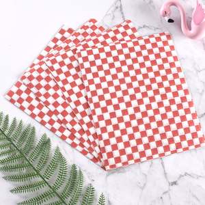 <b>Waxed</b> Recyclable Waterproof Food Custom Logo Food Grade Parchment Burger Printed Sandwich Wrapping <b>Paper</b> Sugar Packaging - Product Image 4