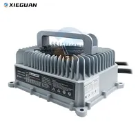 Chargeur de voiture électrique de plage Xie Guan IP67 étanche 3000W 24V 50A pour voiturette de golf, certifié CE ROHS FCC, boîtier en alliage d'aluminium