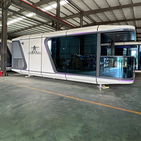 Populaire Préfabriqué Space Capsule House Camping Pod Hotel Tiny House pour Resorts