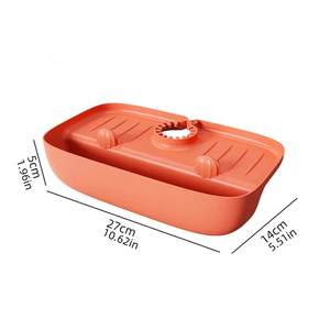 Escurridor de silicona para fregadero doméstico, protector antisalpicaduras para grifo, almohadilla recolectora de agua, organizador de estropajos, esponjas y estopillas de acero - Product Image 6