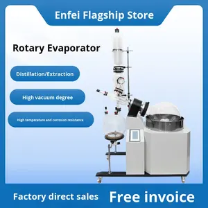 เครื่องระเหยแบบหมุน 2 ลิตร สำหรับห้องปฏิบัติการ เครื่องกลั่นสุญญากาศขนาดเล็ก สำหรับการบริสุทธิ์ การออกซิเดชัน ผลิตในประเทศจีน - Product Image 5