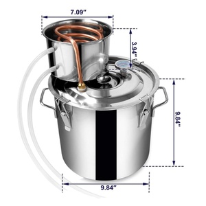 Extractor de Aceites Esenciales Pequeño, Máquina de Destilación para Uso Doméstico, Equipo de Elaboración y Destilación - Product Image 2