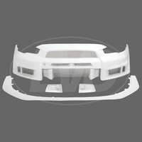 2014 VRS VER ULTIMATE STYLE DEMI PARE-CHOCS AVANT EN FIBRE DE CARBONE POUR 2008-2015 MITSUBISHI LANCER EVOLUTION EVO X