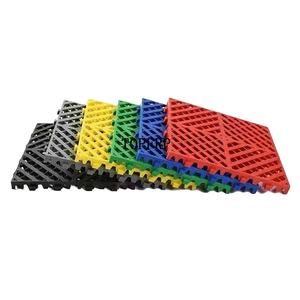 Removable Anti Slip Modular Vented Plastic Garage <b>Flooring</b> - Product Image 1