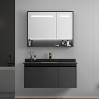 Produsen Kabinet Ruang Mandi Wastafel Toilet Rias Kamar Mandi Wastafel dengan Kabinet