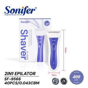 Épilateur portable Sonifer SF-9566 de petite taille, rechargeable par USB, pour femmes, rasoir manuel, épilation confortable - Product Image 4