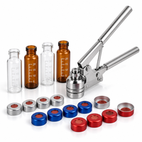 Flacons en verre injectables, bouteilles d'huiles essentielles, contenants de stockage, flacons compte-gouttes
