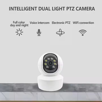 Caméra de sécurité intelligente de bureau TUYA Vision nocturne polychrome Talk bidirectionnel Détection de mouvement Partage familial pour la maison