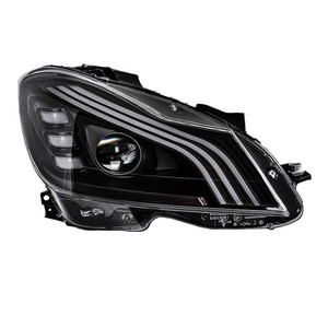 Gruppo Fari per <span class=keywords><strong>Mercedes</strong></span> Classe C <span class=keywords><strong>W204</strong></span> <span class=keywords><strong>C180</strong></span> C200 Stile Maybach con Luci Diurne a LED - Product Image 2