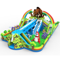 Château de saut gonflable de taille personnalisée d'amusement commercial en plein air Offre Spéciale trampoline de maison de videur d'enfants