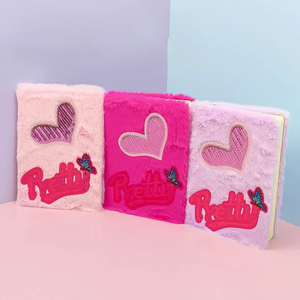 Cuaderno con Bolígrafo, Set de Regalo con Diseño de Corazón Brillante, Recuerdo para el Día de San Valentín, Set de Papelería, Libreta de Notas - Product Image 3