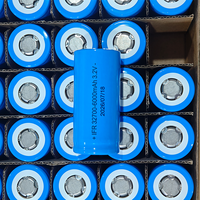 Batterie LiFePO4 32700 6Ah 3.2V 6000mAh 2000 Cycles Certifiée MSDS CE UN38.3 Cellule Cylindrique LFP pour Outils Électriques, Vélos Électriques et Énergie Solaire