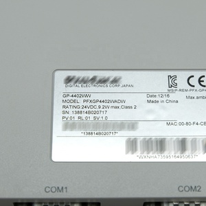 หน้าจอสัมผัส HMI รุ่นใหม่ Pro-face PFXGP4402WADW GP4000 Series รองรับหลายโปรโตคอล RS232/422/485 สำหรับระบบอัตโนมัติ วัสดุพลาสติก AC - Product Image 4