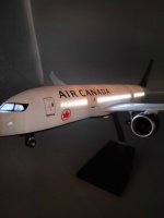 Maquette d'avion Boeing 787 Canadian Airlines en résine 1/130, cadeau d'affaires, éclairage sonore réaliste