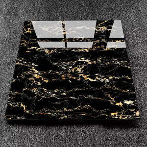 חדר מגורים 60 x60 קראוו דה פורצלן שחור אריחי פורצלן - Product Image 1