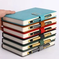 Carnet de planification A5 personnalisé en similicuir PU, épaissi, pour bureau et école primaire, 100 feuilles, cadeau simple